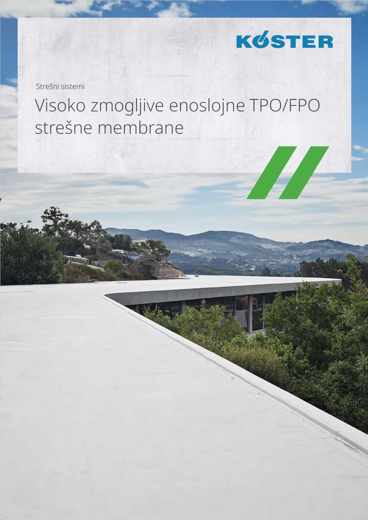Roof Waterproofing with FPO Membranes
